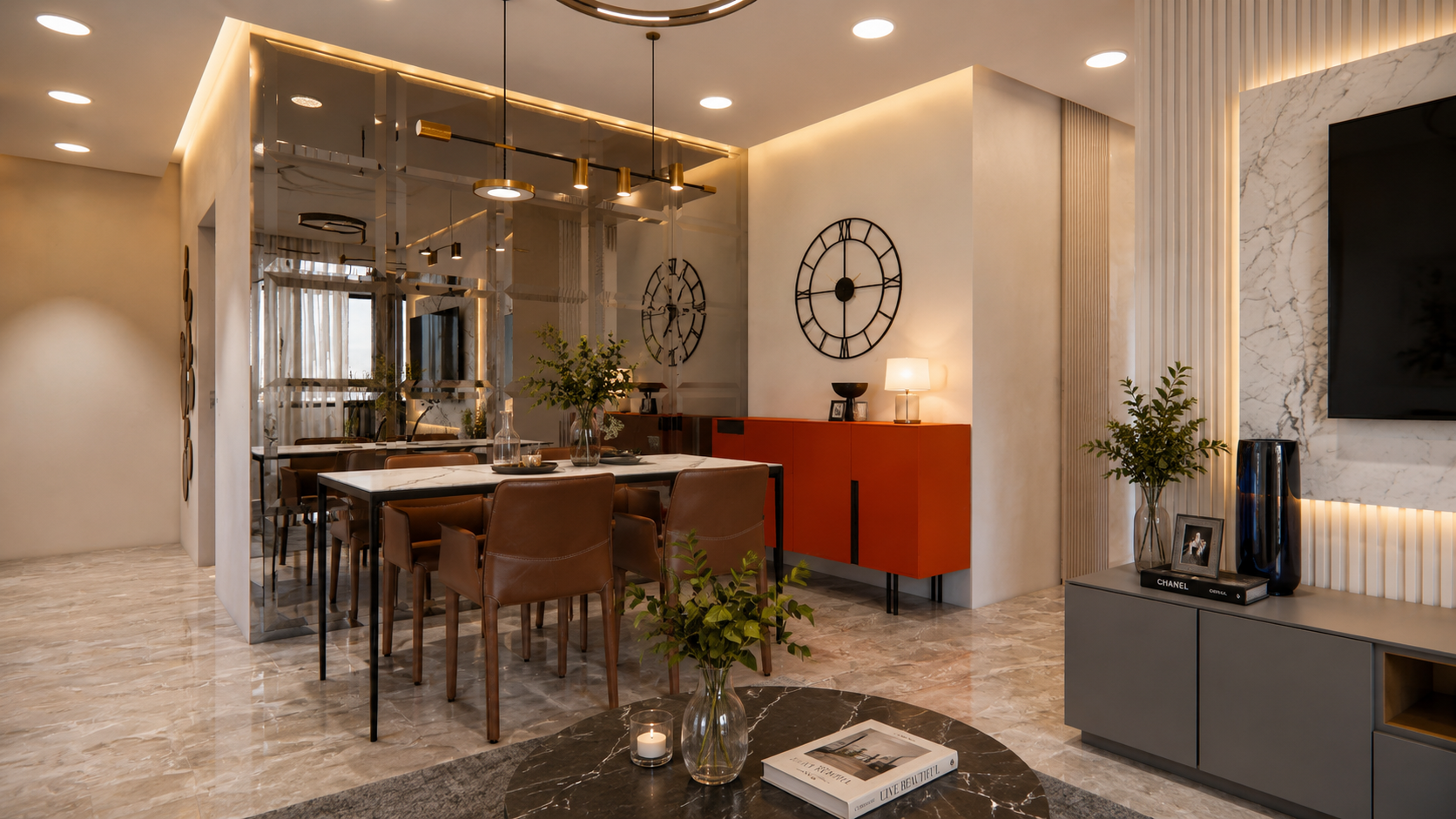 Mr. Firoz Shaikh interior design — Photo 2 by AMZ Interiors Pune